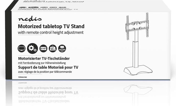 Produktbild Nedis Motorisierte TV-Ständer | 32-65 " | maximal unterstützes Bildschirmgewicht: 50 kg | Ständer | (65", 50 kg)