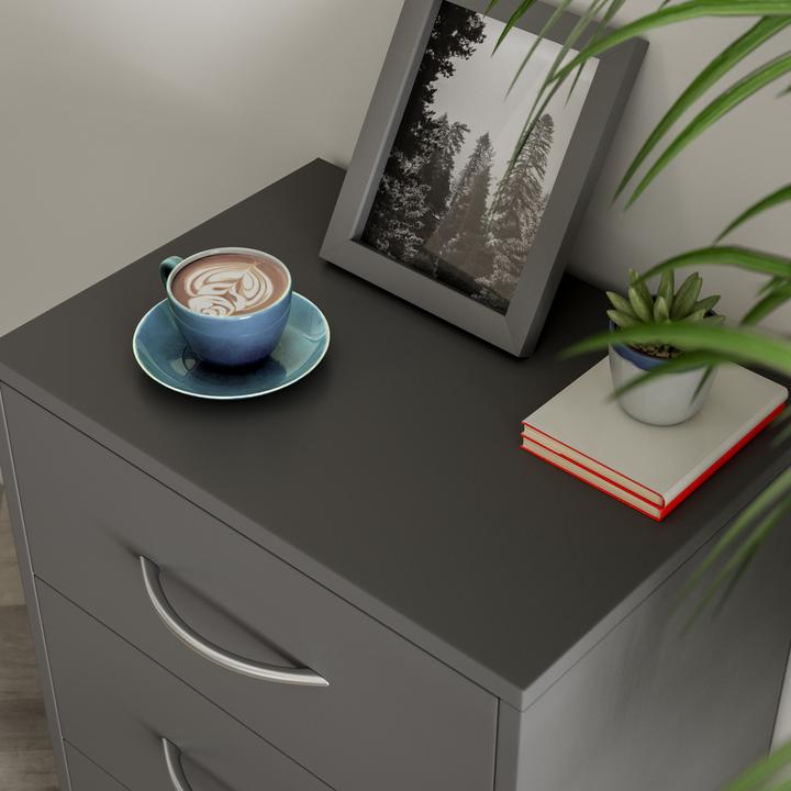 Actual product image Casaria Nachttisch (54 x 39 x 28 cm)