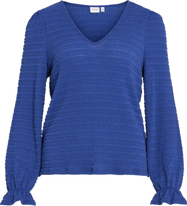 Actual product image Vila V-neck top with long sleeves (S)
