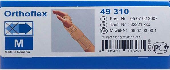 Produktbild Thuasne Orthoflex Handgelenkband M 21cm links hautfarbig Orthoflex (M)