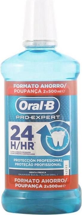Oral-B PRO-EXPERT PROTECCION PROFESIONAL COLUTORIO LOTE 2 x 500 ml (500 ml, Mundwasser)