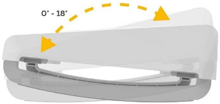 Actual product image Fellowes Footrest white