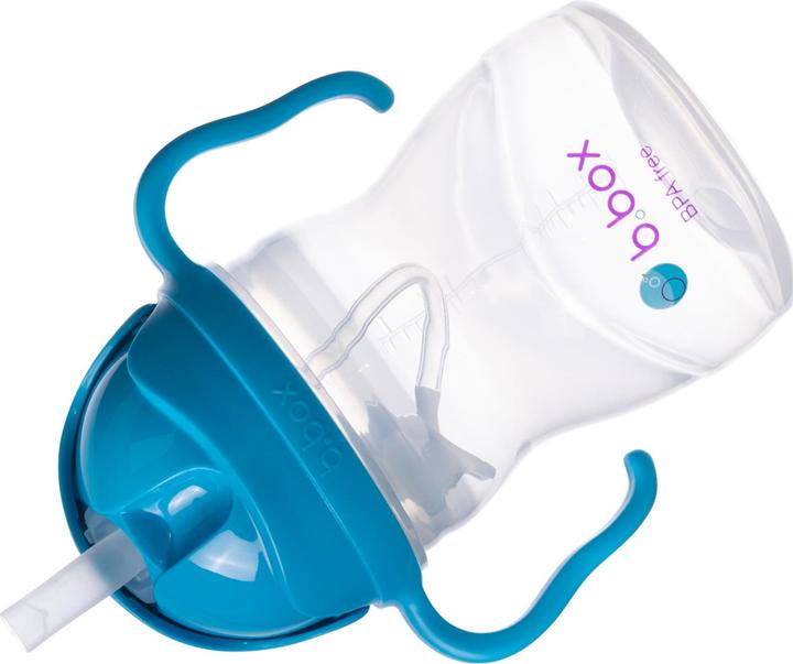 Produktbild B.Box Innovative Flasche mit Strohhalm Kobalt Neu 240 ml 6 Monate+ (240 ml)