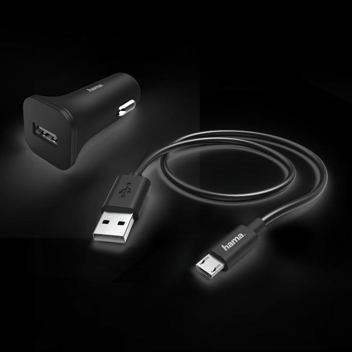 Produktbild Hama Kfz-Ladeset Micro-USB