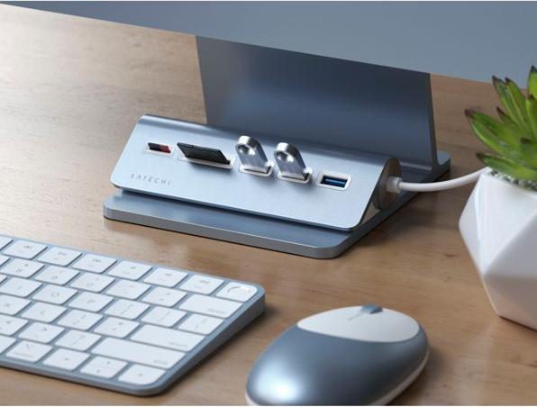 Image du produit Satechi Hub USB-C en aluminium (USB-C, 5 Ports)