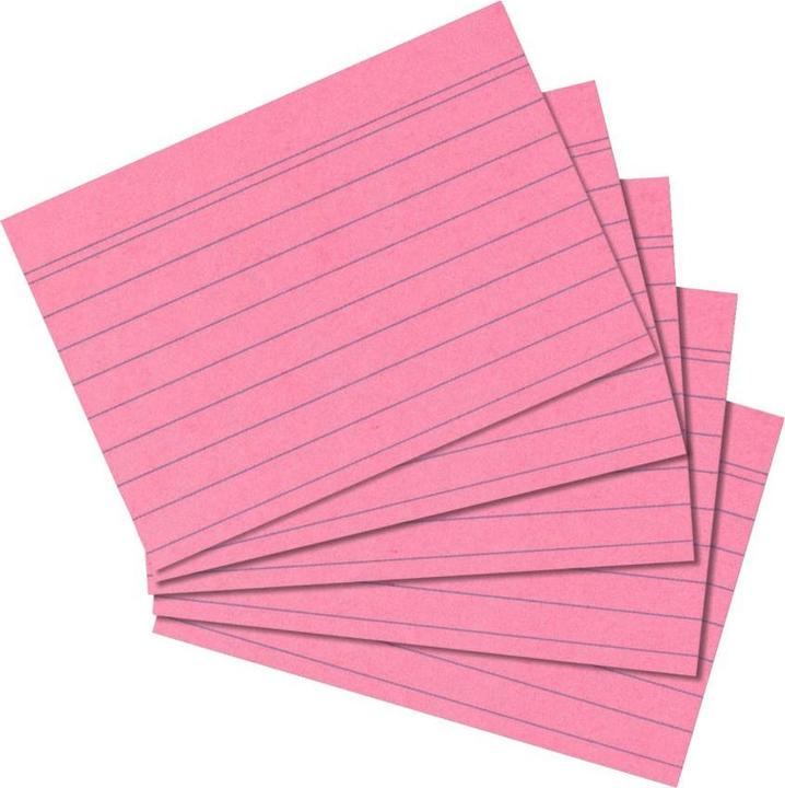 Produktbild Herlitz Karteikarten (A7, 170 g/m², 100 x)