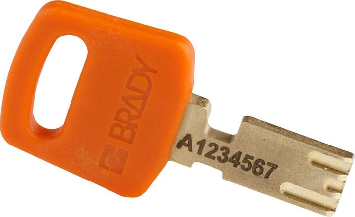 Produktbild Brady SafeKey Compact Lockout-Vorhängeschlösser aus Nylon