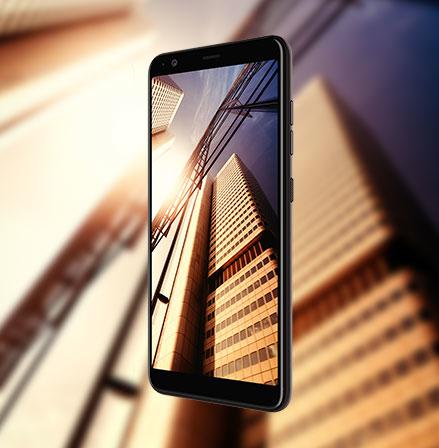 Actual product image Gigaset GS280 (32 GB, Coffee Brown, 5.70", Dual SIM + SD, 16 Mpx, 4G)