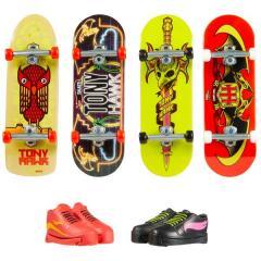 Actual product image Hot Wheels Skateboard + Schuhe 4er-Pack