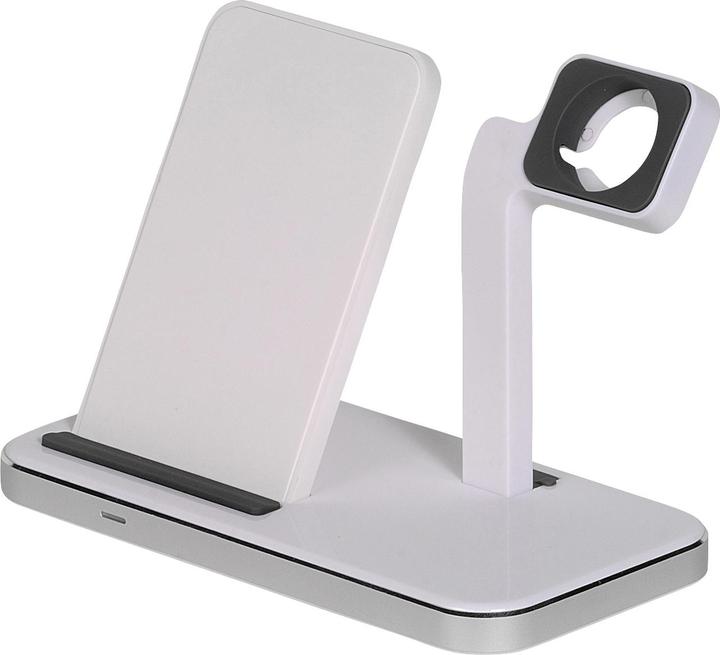 Produktbild Vivanco kabelloses Ladegerät 2in1 Wireless Fast 10W (62493) (10 W)