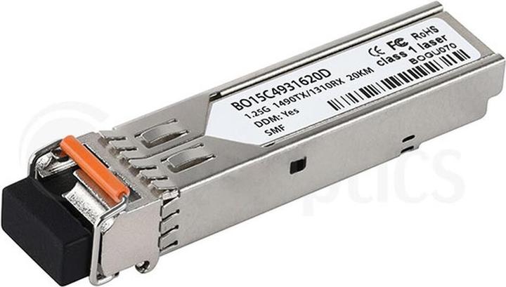 Actual product image BlueOptics Palo Alto Networks SFP-BXD43-20KM Compatible SFP BO15C4931620D