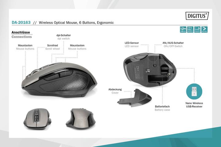 Actual product image Digitus Table mount (Wireless)