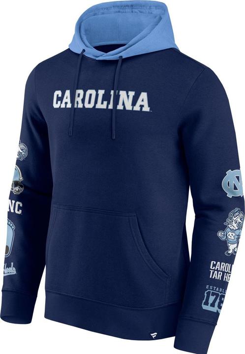 Produktbild Fanatics North Carolina Tar Heels NCAA Sleeve Patches Hoody - M (M)