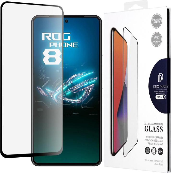 Dux Ducis 10D-O Series Schutzglas (1 Stück, Asus ROG Phone 8, Asus ROG Phone 8 Pro, Asus Zenfone 11 Ultra)