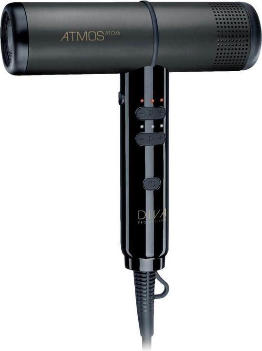 Actual product image Diva Hairdryer Atmos ATOM Set black