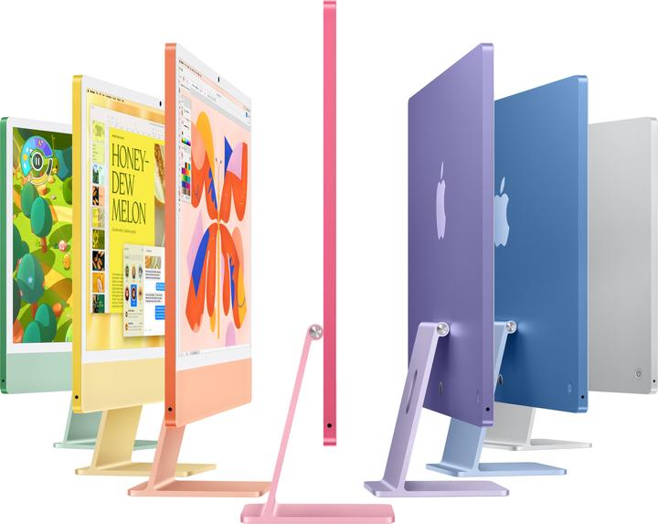 Produktbild Apple iMac 2024 (M4, 16 GB, 256 GB, Apple M4 10-Core)