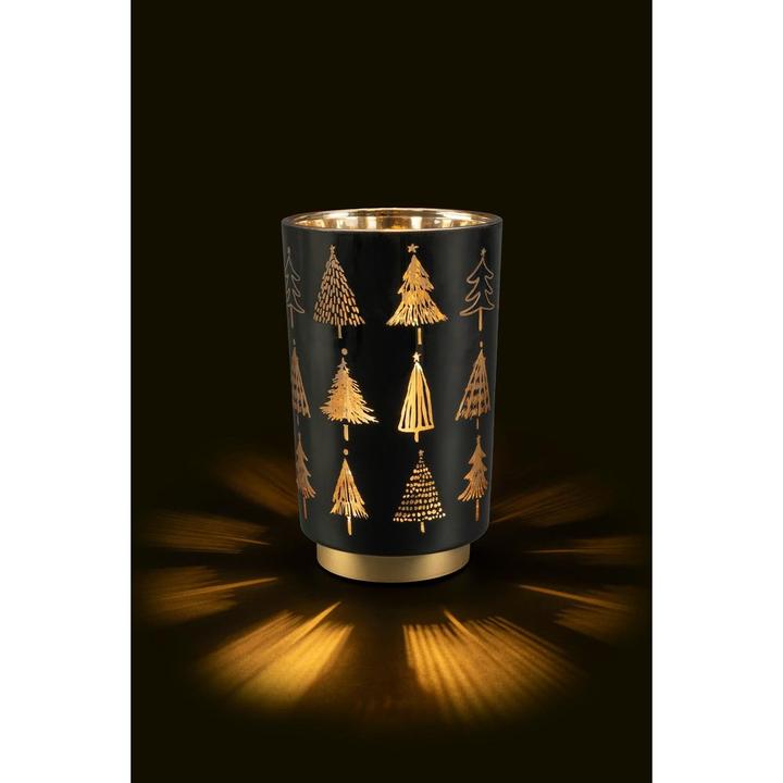 Produktbild STT Laterne, Baum, M, 20 cm, Schwarz