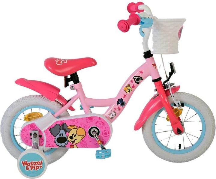Productafbeelding Woezel & Pip Children's Bike - Mädchen - 12 Zoll - Pink (31270 - SACB)