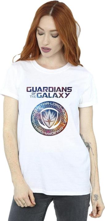 Immagine prodotto Guardians Of The Galaxy Stars Fill Logo Maglietta Ampia Donna (M)