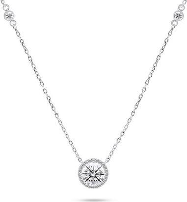 Immagine prodotto Brilio Argento - Collana in argento scintillante con zirconi NCL87W