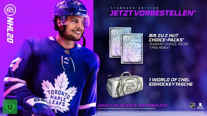 Image du produit EA Games NHL 20 (Xbox One X, Xbox Series X, DE, FR)