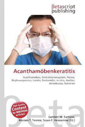 Actual product image Acanthamöbenkeratitis (Mariam T. Tennoe, Susan F. Henssonow, Lambert M. Surhone, 2010)