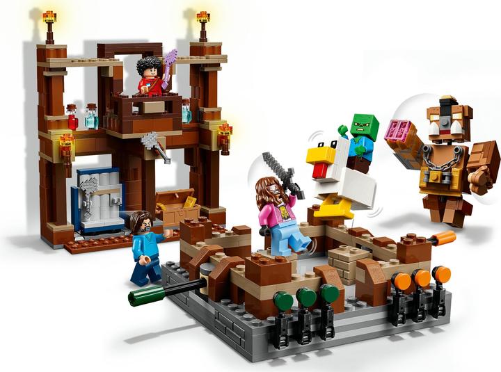 Produktbild LEGO Waldanwesen mit Boxring (21272, LEGO Minecraft)