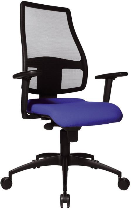 Image du produit Topstar Chaise de bureau Syncro Net, SN100 T38 bleu, noir Tissu