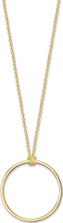 Thomas Sabo Charm-Kette Kreis gold (925er Silber, 90 cm)