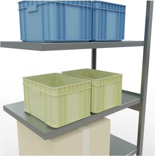Image du produit Schulte Lagertechnik Système enfichable Élément suivant MULTIplus250 avec traverse de longueur