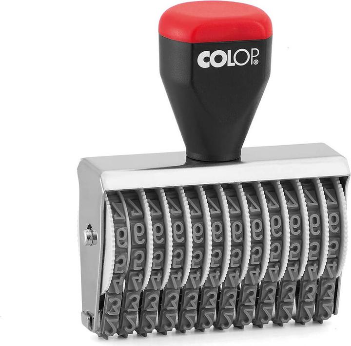 Produktbild Colop Stempel Classic 5012, 12 Ziffernbänder