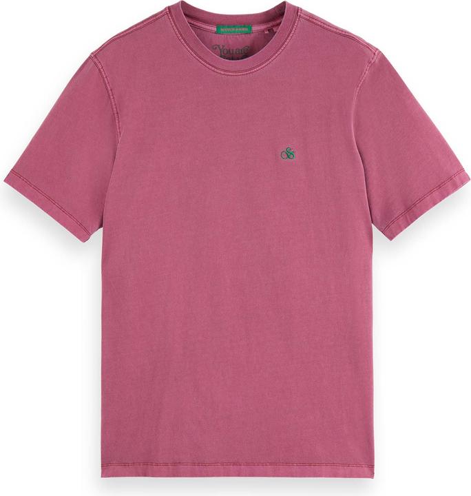 Scotch & Soda Regular Fit T-Shirt Short Sleeve Bordeaux (S)