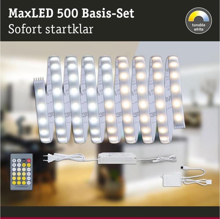 Produktbild Paulmann MaxLED 500 Stripe Set (Weiss, 300 cm, Indoor)