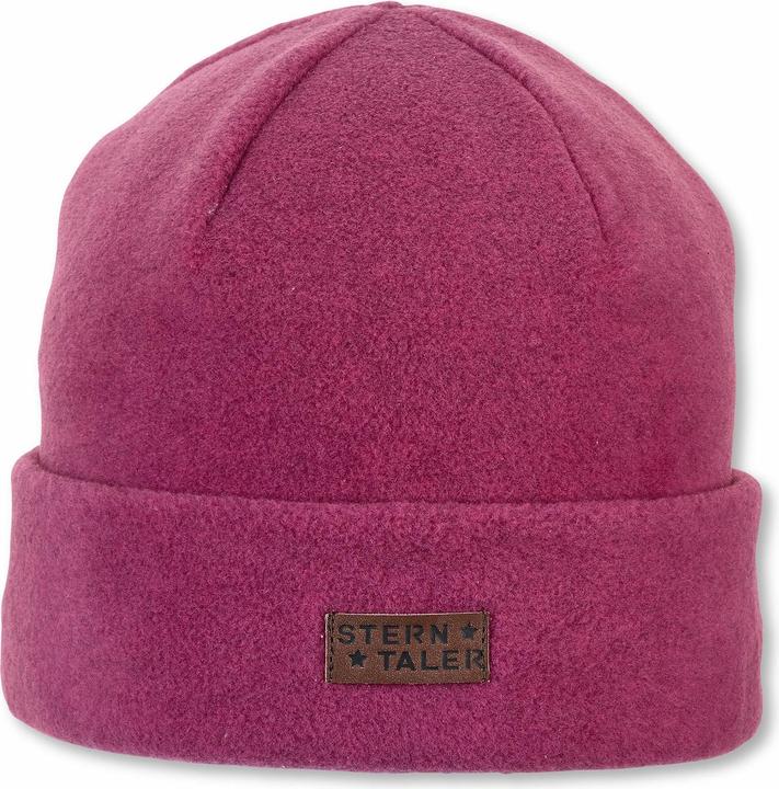 Sterntaler Mütze Umschlag Hellrot Mélange Gr. 55 (55)