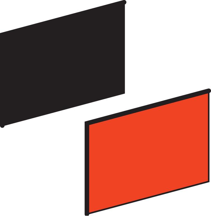 Actual product image Schneider Electric Designation plate black/red
