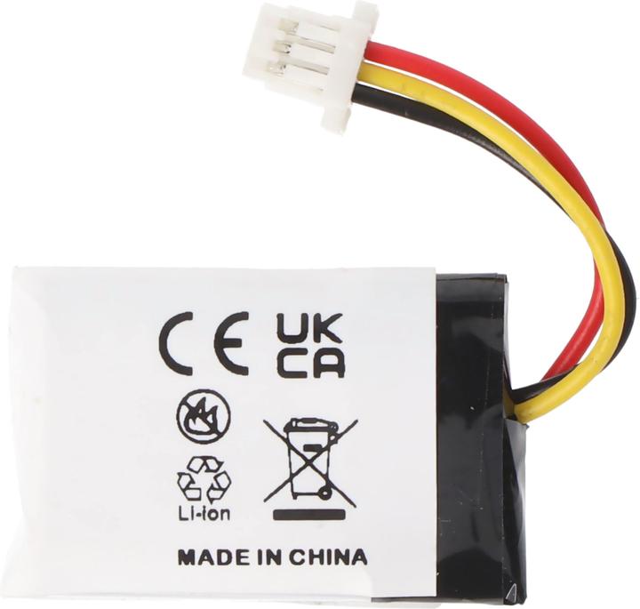 Produktbild AccuCell Akku passend für PLANTRONICS CS540, C565 Li-Polymer 3.7V 140mAh 0.5Wh mit 3-poligem Stecker (CS540)