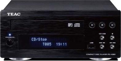 Produktbild TEAC Reference PD-H380B, Micro CD/MP3-Player, Schwarz (CD Player)