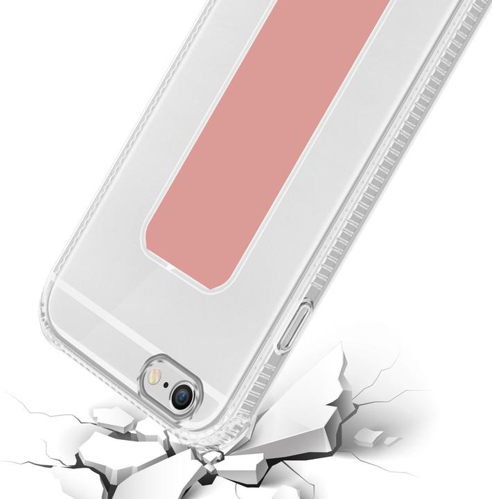 Productafbeelding Cadorabo Hoesje voor Apple iPhone 6 / 6S in TPU met houder LM167 Style (Apple iPhone 6)