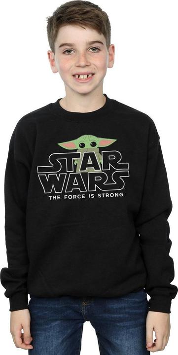 Actual product image Star Wars Boys The Mandalorian The Child Strong Sweatshirt (116)