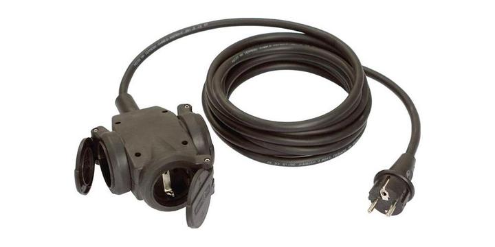 Weingartner WEINGÄRTNER aardingscontact uitbreiding 16 A 230 V 3 x 1,5 mm² ( 4000873789 ) (3 m)