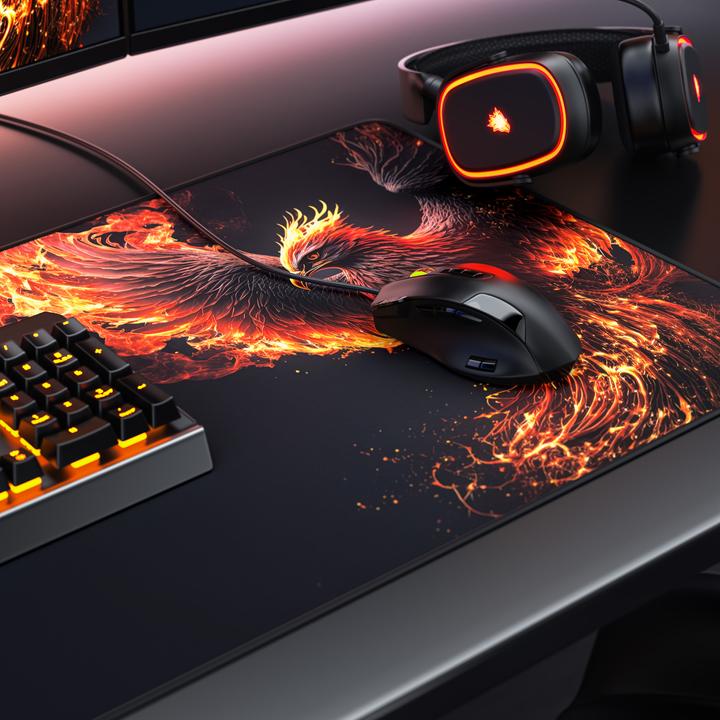 Image du produit Titanwolf Tapis de souris gaming, 900 x 400mm Tapis de souris gaming XXL speed, tapis de souris extra-large (XXL)