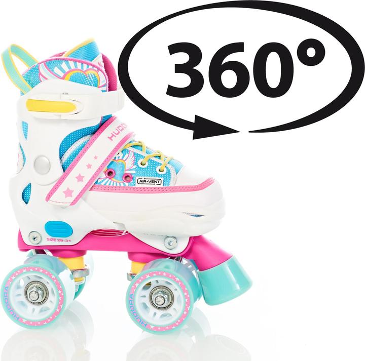 Actual product image Hudora roller skate Skate Wonders, adjustable (mint, -35) (32, 33, 34, 35)