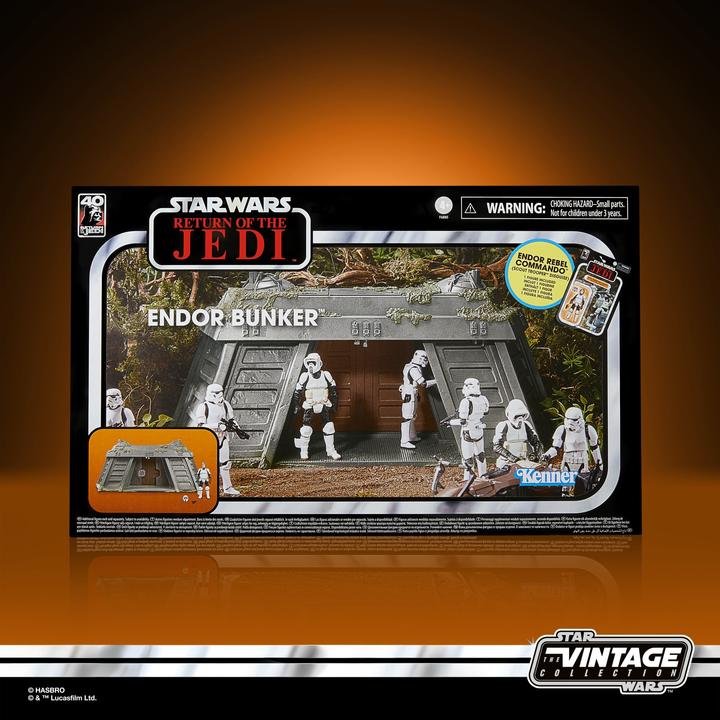 Immagine prodotto Hasbro Star Wars Episodio VI Collezione Vintage - Playset Bunker di Endor con Commando Ribelle di Endor