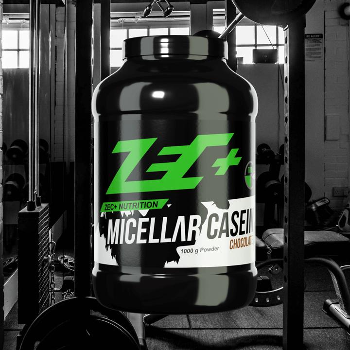Actual product image Zec+ Nutrition Micellar Casein (1000g tin) (Chocolate, 1 pcs., 1000 g)