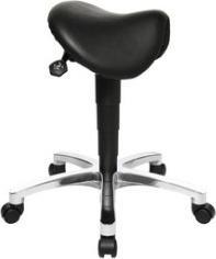 Image du produit Topstar pouf/repose-pieds "Bonanza", cuir véritable, noir