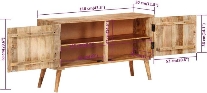 Produktbild VidaXL Kimora (120 x 60 x 30 cm)