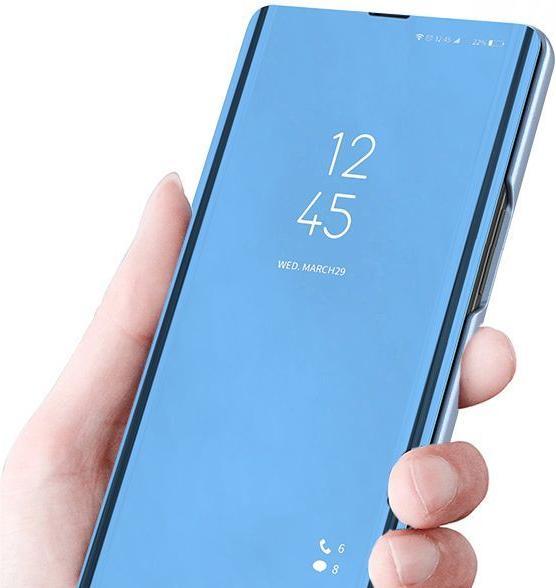Immagine prodotto Hurtel Clear View Custodia per Samsung Galaxy A54 5G flip cover blu (Samsung Galaxy A54 5G)