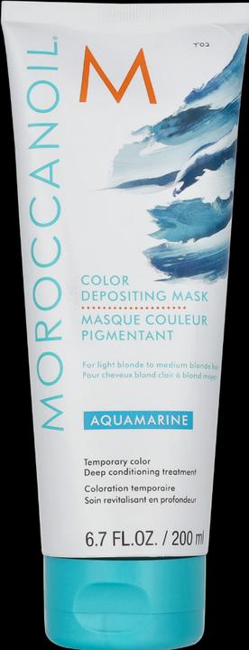 Actual product image Moroccanoil Color Depositing Mask Aquamarine (200 ml)