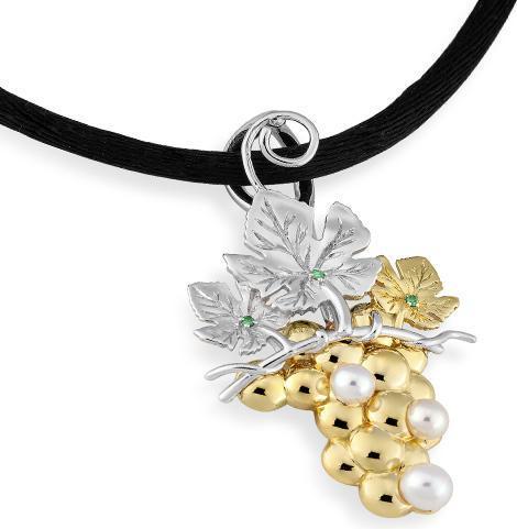 Produktbild Breuning ANHÄNGER - BRILL. FOREST GREEN/C.ZP 0,016 Ct. (585, - Gold)