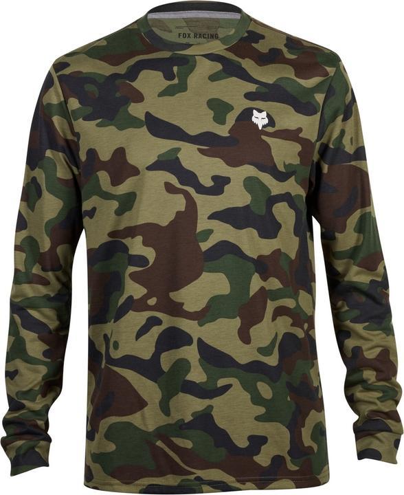 Actual product image Fox Tee 23 F-Head Ls Tech Green Cam M (M)